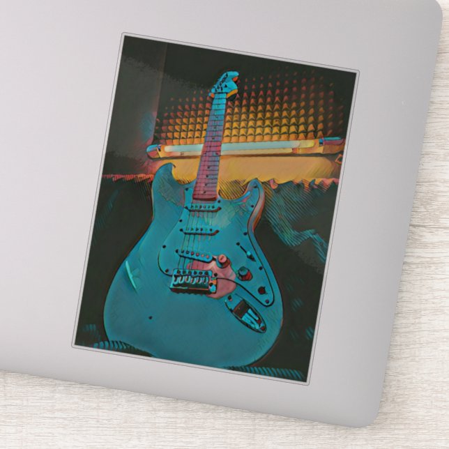 Gift for guitarist husband (Detail)