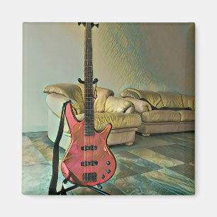 Gift for guitarists magnet