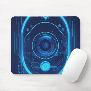 Gift For Haroon Modern 3D Photo Grid Mouse Pad