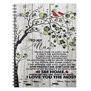 Gift For Husband To My Husband Lovely Letter Notebook