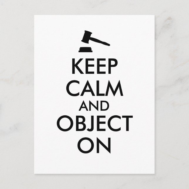 Gift for Lawyer Attorney Judge Law Student or Prof Postcard (Front)