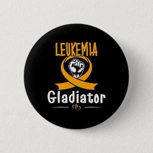 Gift For Leukaemia Patients - Acute Leukaemia 6 Cm Round Badge