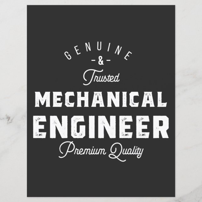 Gift for Mechanical Engineer (Front)