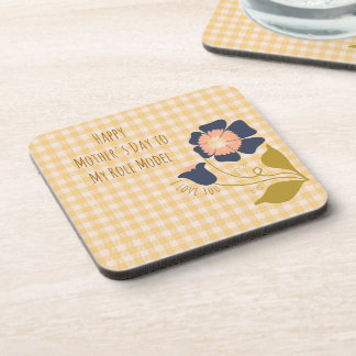 Gift For Mom,Happy Mother's Day to My Role Model Coaster