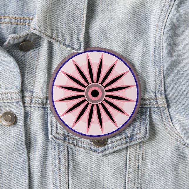 GIFT FOR MOM, SISTER, DAD, SON, BROTHER 10 CM ROUND BADGE (In Situ)