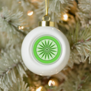 GIFT FOR MOM, SISTER, DAUGHTER, FRIEND CERAMIC BALL CHRISTMAS ORNAMENT