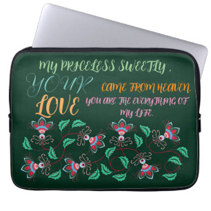 GIFT FOR MOM, SISTER, DAUGHTER, FRIEND, GIRLFRIEND LAPTOP SLEEVE
