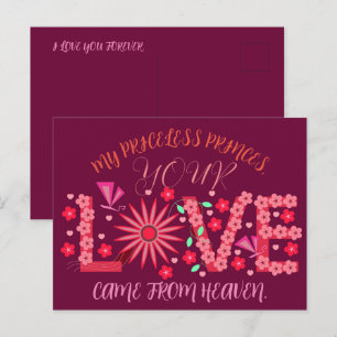 GIFT FOR MOM, SISTER, DAUGHTER, FRIEND, GIRLFRIEND POSTCARD