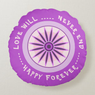 GIFT FOR MOM, SISTER, DAUGHTER, FRIEND, girlfriend Round Cushion