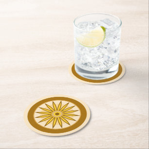 GIFT FOR MOM, SISTER, DAUGHTER, FRIEND, girlfriend Round Paper Coaster