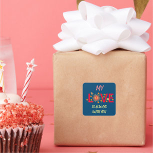 GIFT FOR MOM, SISTER, DAUGHTER, FRIEND, GIRLFRIEND SQUARE STICKER