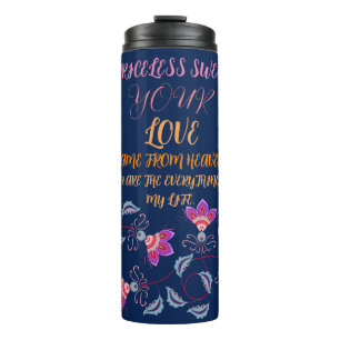 GIFT FOR MOM, SISTER, DAUGHTER, FRIEND, GIRLFRIEND THERMAL TUMBLER