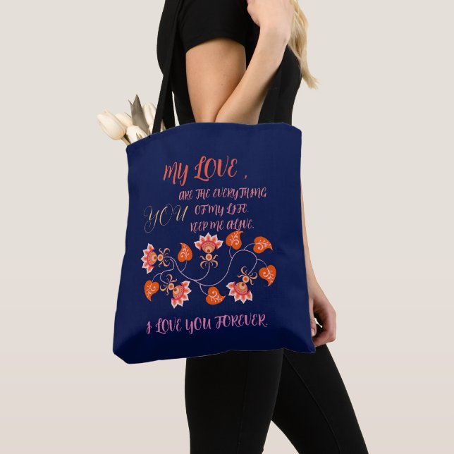 GIFT FOR MOM, SISTER, DAUGHTER, FRIEND, GIRLFRIEND TOTE BAG (Close Up)