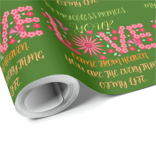 GIFT FOR MOM, SISTER, DAUGHTER, FRIEND, GIRLFRIEND WRAPPING PAPER