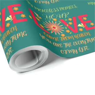 GIFT FOR MOM, SISTER, DAUGHTER, FRIEND, GIRLFRIEND WRAPPING PAPER