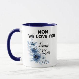 Gift for Mother Custom Mug With Name of Children