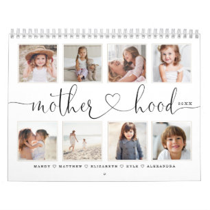 Gift for Mum   Motherhood Family Photo Memories Calendar