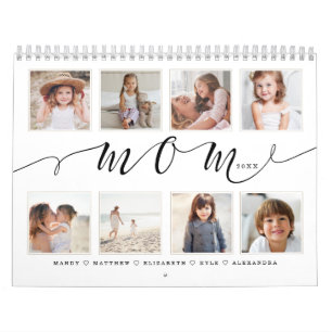 Gift for Mum   Special Family Photo Memories Calendar