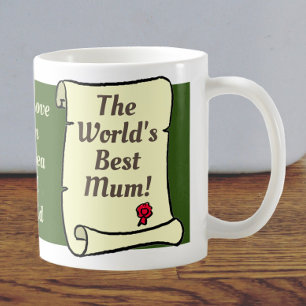 Gift for Mum to Personalise. Coffee Mug