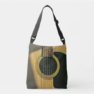 Gift for musician guitarist crossbody bag
