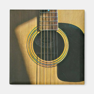 Gift for musician guitarist magnet