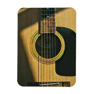Gift for musician guitarist magnet