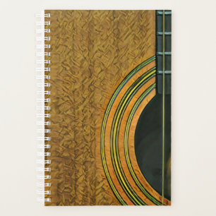 Gift for musician guitarist planner