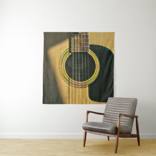 Gift for musician guitarist tapestry