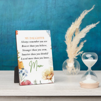 gift for my teen daughter,inspiration plaque