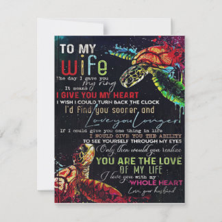 Gift For My Wife | Letter For Your Wife | Invitation
