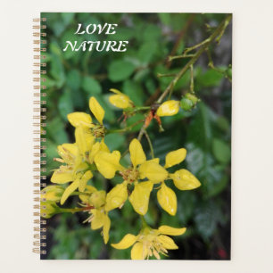 GIFT FOR NATURE LOVER WITH FLOWER PLANNER