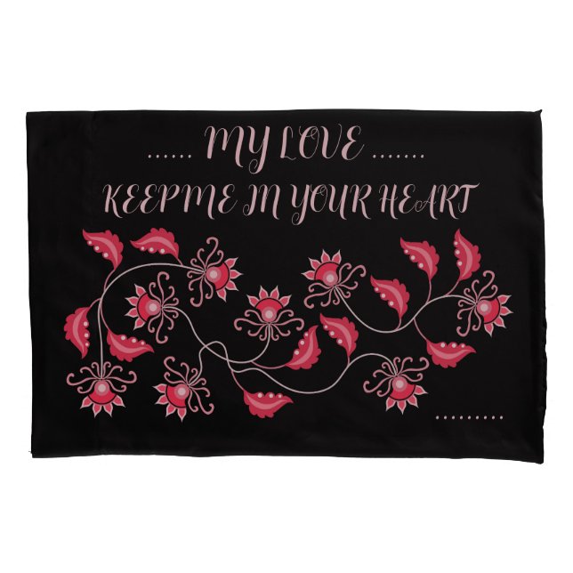 GIFT FOR NEW YEAR, BIRTHDAY, VALENTINE, WEDDING PILLOWCASE (Front)