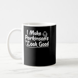 Gift for Parkinson Disease Patients Grey Awareness Coffee Mug