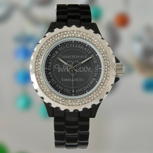 Gift for Partner. 70th Birthday Gift Watch