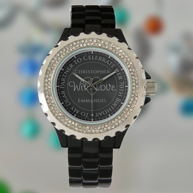 Gift for Partner. 70th Birthday Gift Watch (Creator Uploaded)