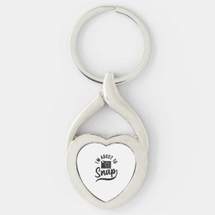 Gift For Photographer Im About To Snap Camera Key Ring
