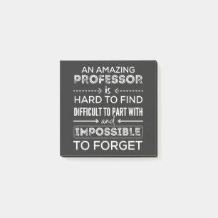 Gift For Professor, Professor Gift Post-it Notes