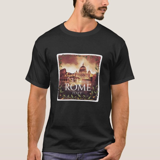 Gift for Rome History Fans T-Shirt (Front)