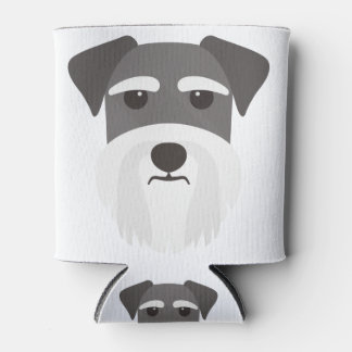 Gift for Schnauzer Can Cooler