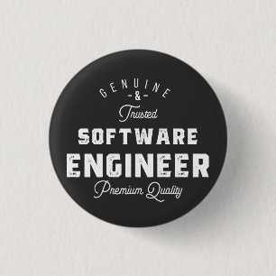Gift for Software Engineer 3 Cm Round Badge