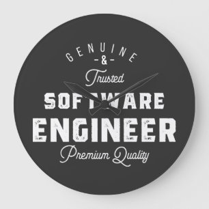 Gift for Software Engineer Large Clock
