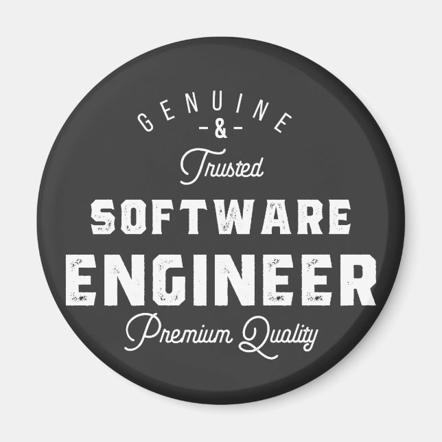Gift for Software Engineer Magnet (Front)