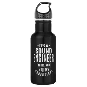 Gift for Sound Engineer 532 Ml Water Bottle
