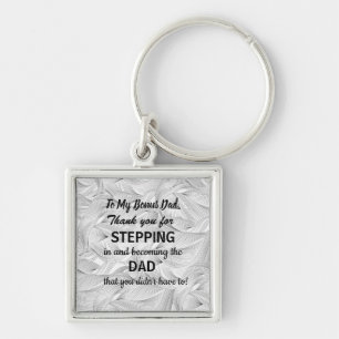 Gift For Step Dad - Key Ring