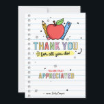 Gift for Teacher Coffee Gift Card Holder Template<br><div class="desc">Thank You For All You Do. We appreciate you Gift Card Holder template.  Gift for teacher.

This adorable Teacher gift card holder template is so cute and super easy to use. Use for teachers,  caregivers,  therapists,  friends,  etc.  
Just add any store gift card to this and voilà.</div>