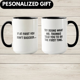 Gift For Teacher, Personalised Teacher Gift, Teach Mug