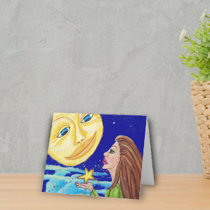 Gift for the Moon Notecard