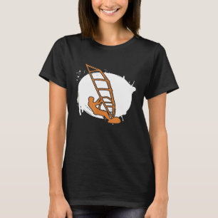 Gift for Wave Rider Sailboarding Windsurfer Boards T-Shirt