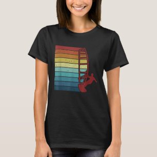 Gift for Wave Rider Windsurfer Sailing School Sail T-Shirt