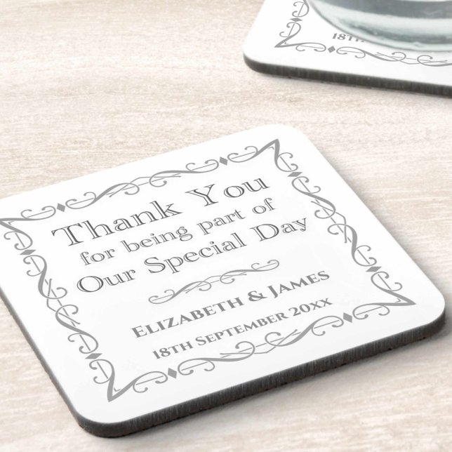 Gift for Wedding Guests Coaster (Creator Uploaded)